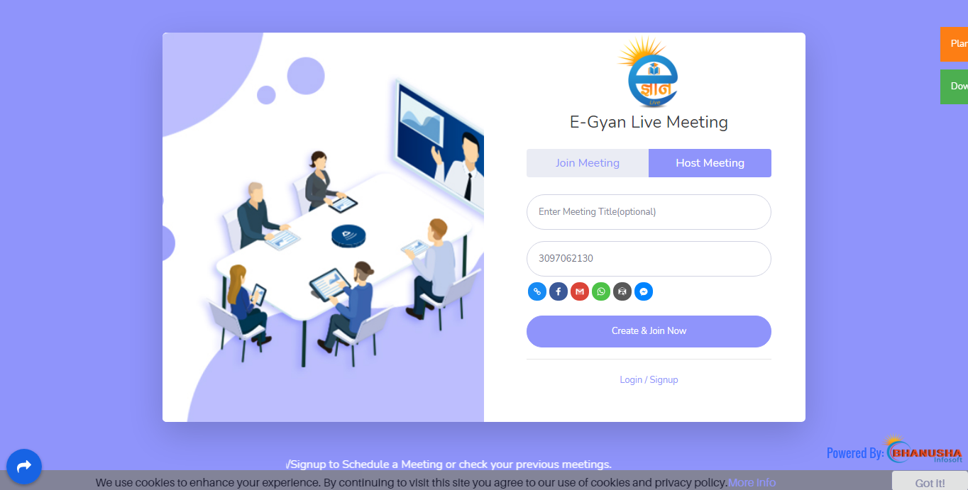 Egyan Live | Live Meeting Software
