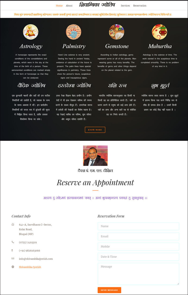 Multilingual Website