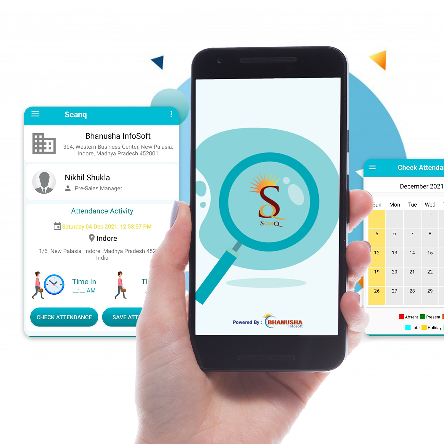ScanQ - QR Code Based Attendance & Leave Management Software